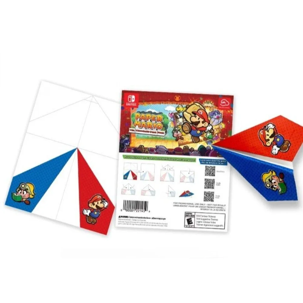 Paper Mario: The Thousand-Year Door Character Notepad Nintendo Rewards New [FL]